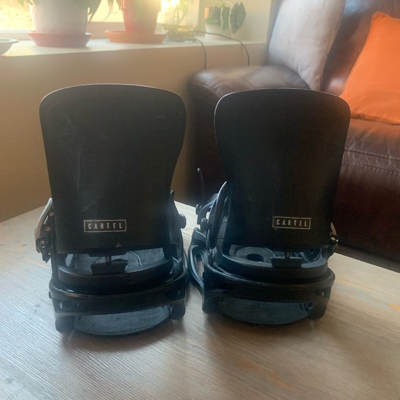Burton Cartel EST Snowboard Bindings Men’s Size Large - Picture 3 of 3